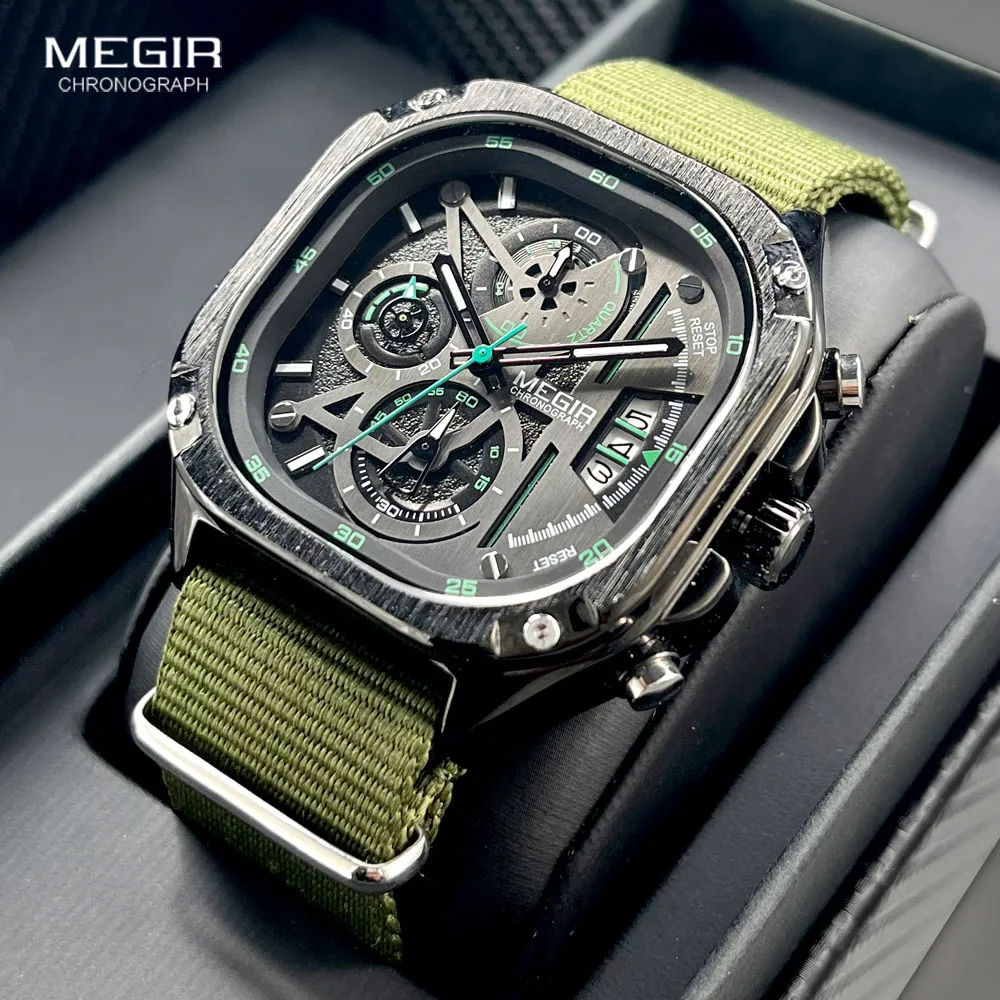 MEGIR Waterproof Chronographic Wristwatch